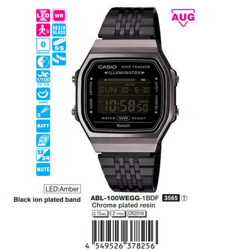 Casio Unisex ABL-100WEGG-1BDF
