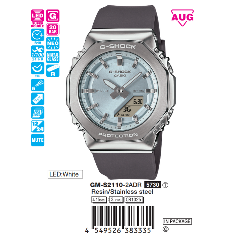Casio G-Shock Nam GM-S2110-2ADR