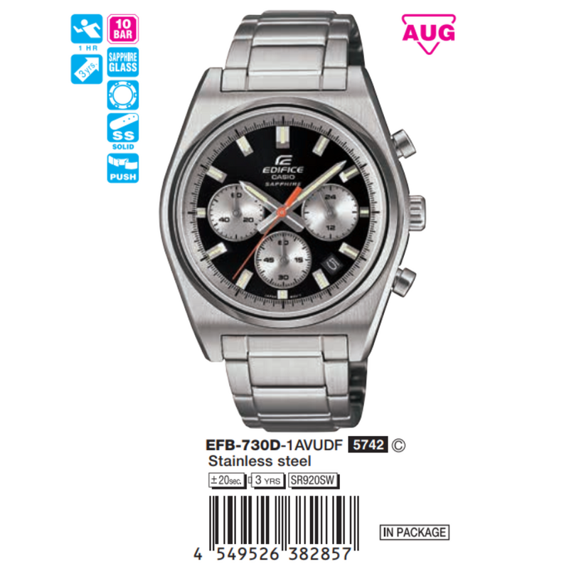 Casio Edifice Nam EFB-730D-1AVUDF