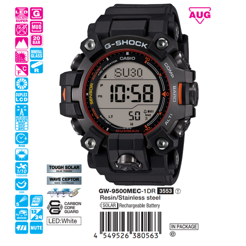 Casio G-Shock Nam GW-9500MEC-1DR
