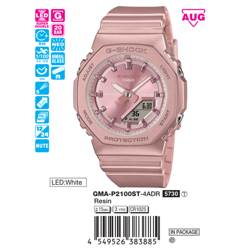 Casio G-Shock Nữ GMA-P2100ST-4ADR