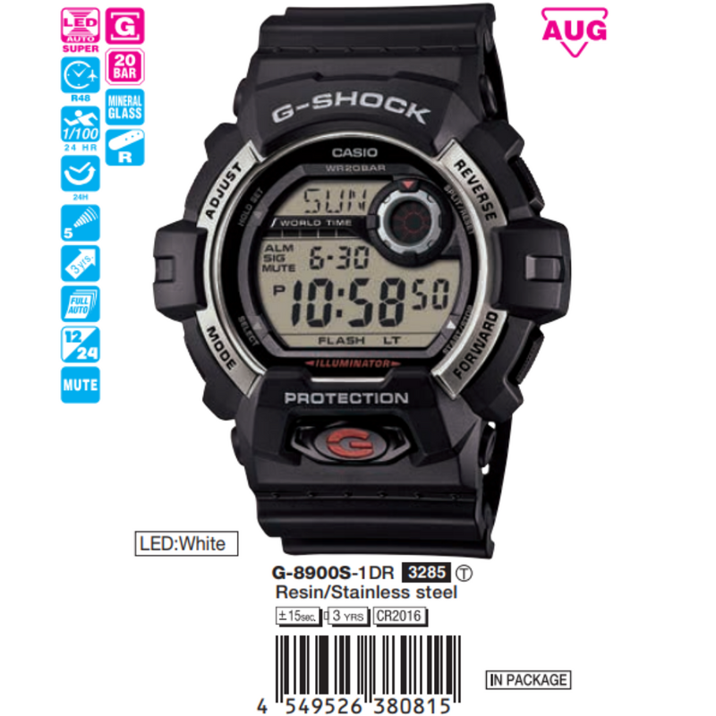 Casio G-Shock Nam G-8900S-1DR