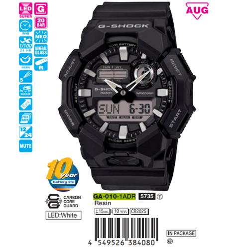 Casio G-Shock Nam GA-010-1ADR