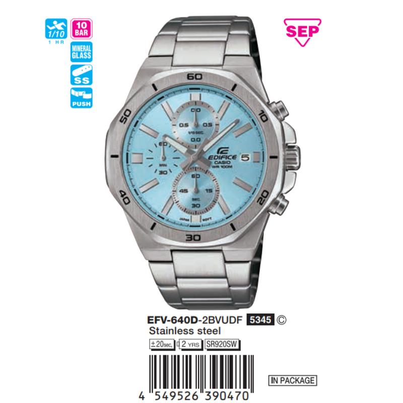 Casio Edifice Nam EFV-640D-2BVUDF