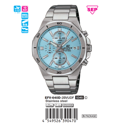 Casio Edifice Nam EFV-640D-2BVUDF