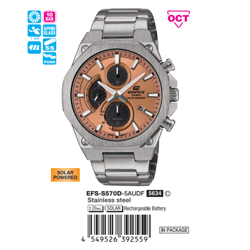 Casio Nam EFS-S570D-5AUDF