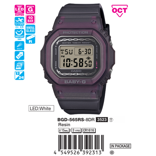 Casio Baby-G Nữ BGD-565RS-8DR