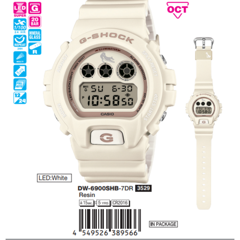 Casio Nam DW-6900SHB-7DR