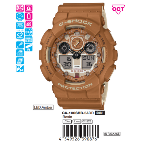 Casio Nam GA-100SHB-5ADR