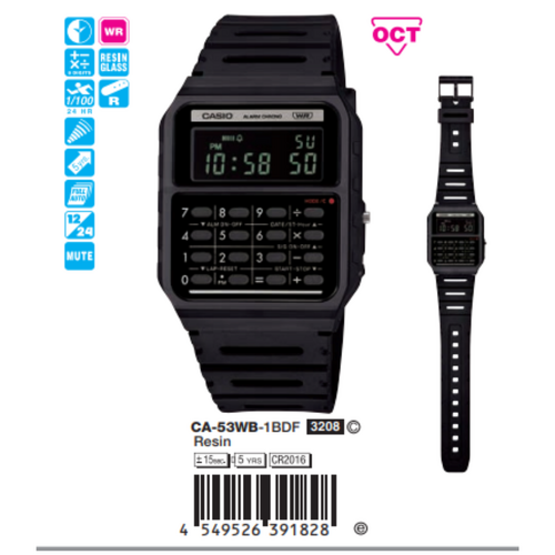Casio Nam CA-53WB-1BDF