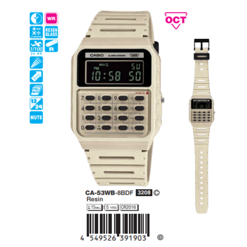 Casio Nam CA-53WB-8BDF