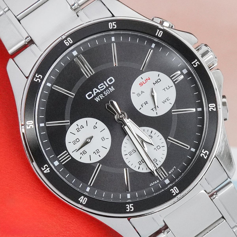 Đồng Hồ Casio Nam MTP-1374D-1A3VDF (MTP-1374D-1A3V) Giá Tốt