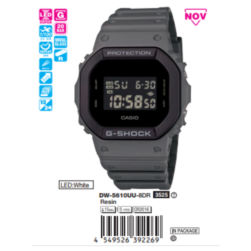 Casio Nam DW-5610UU-8DR