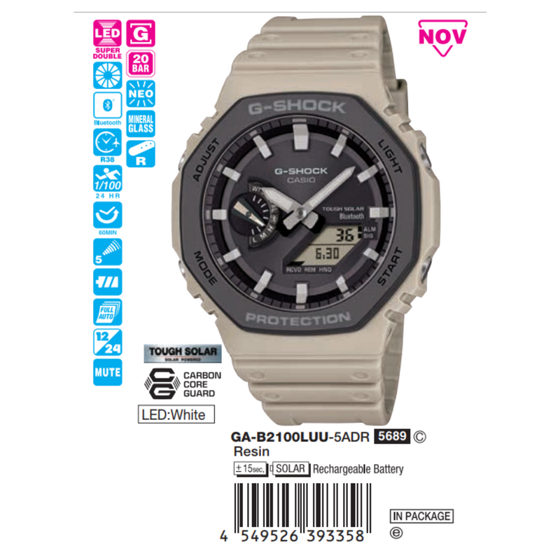 Casio Nam GA-B2100LUU-5ADR
