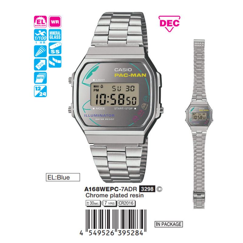 Casio Unisex A168WEPC-7ADR