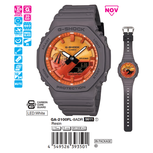 Casio Nam GA-2100FL-8ADR