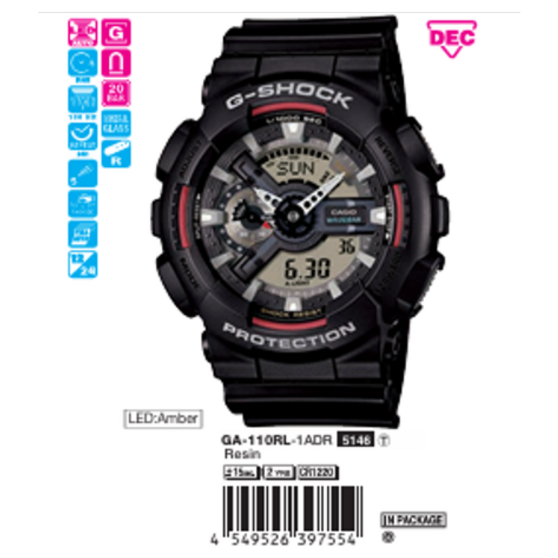 Casio Nam GA-110RL-1ADR