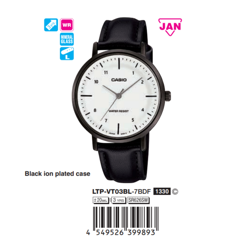 Casio Nữ LTP-VT03BL-7BDF