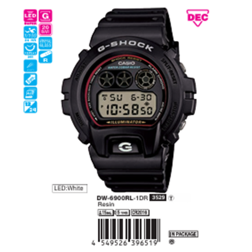 Casio Nam DW-6900RL-1DR
