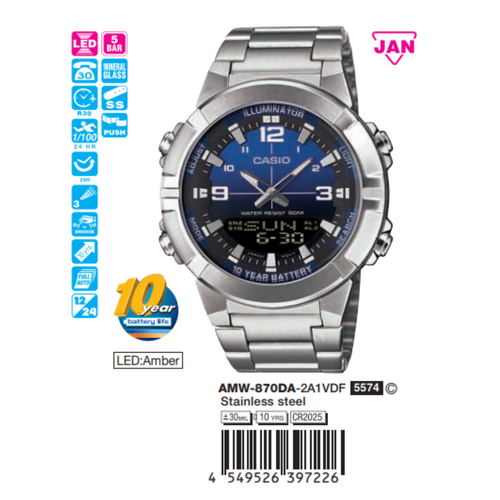 Casio Nam AMW-870DA-2A1VDF