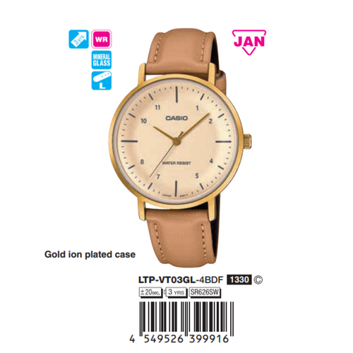 Casio Nữ LTP-VT03GL-4BDF