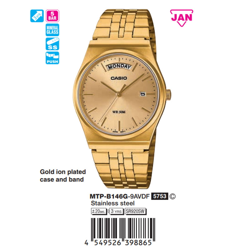 Casio MTP Nam MTP-B146G-9AVDF