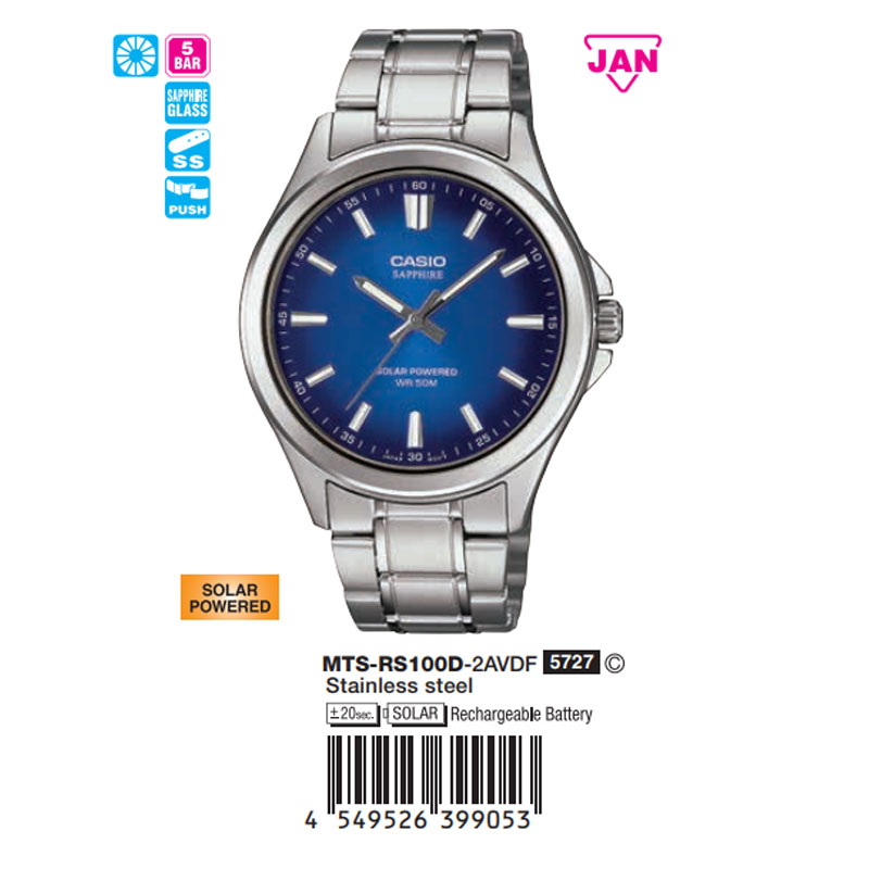 Casio Nam MTS-RS100D-2AVDF