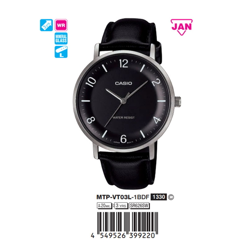 Casio Nam MTP-VT03L-1BDF