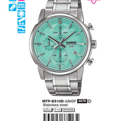Casio MTP Nam MTP-E510D-2AVDF