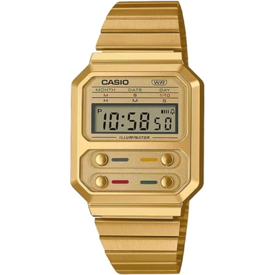 Casio - Unisex A100WEG-9ADF Size 40.7 × 32.7  mm 