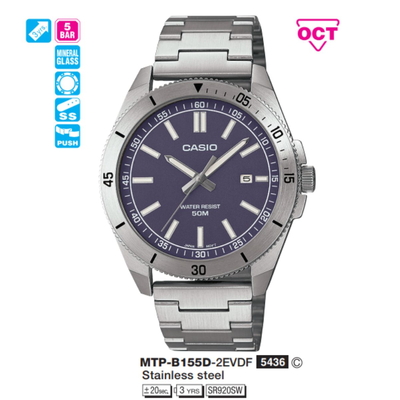 Casio MTP Nam MTP-B155D-2EVDF