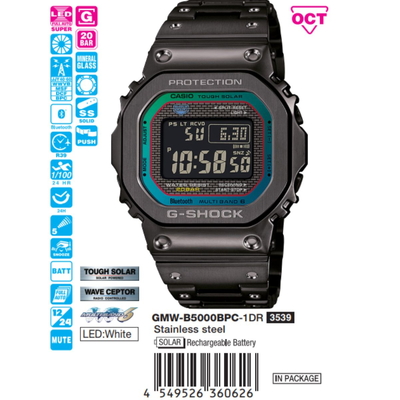 Casio Nữ GMW-B5000BPC-1DR