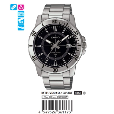 Casio Nam MTP-VD01D-1CVUDF