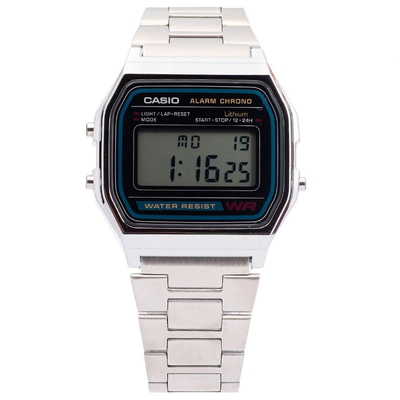 Casio - Unisex A158WA-1DF Size 36.8 × 33.2 mm