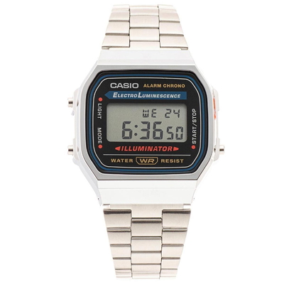 Casio - Nam A168WA-1DF Size 38.6 × 36.3 mm