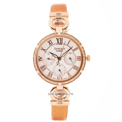 Casio Sheen Nữ SHE-3067PGL-7BDF