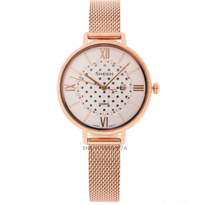 Casio Sheen Nữ SHE-4059PGM-7AUDF
