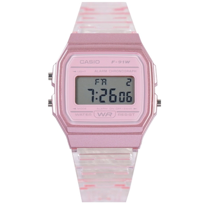 Casio Nữ F-91WS-4DF