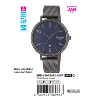 Casio Nữ SHE-4562PGM-5AUDF