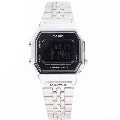 Casio - Nữ LA680WA-1BDF Size 33.5 × 28.6 mm