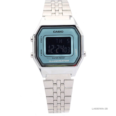 Casio - Nữ LA680WA-2BDF Size 33.5 × 28.6 mm