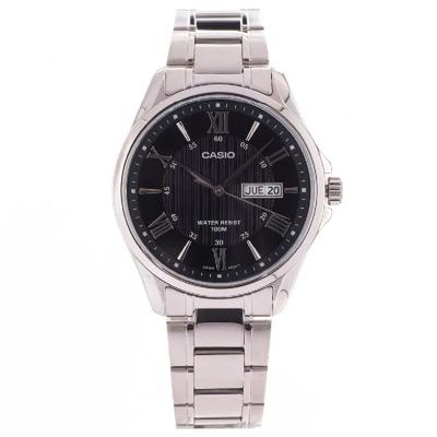 Đồng Hồ Casio MTP-1384D-1AVDF Dây Kim Loại, Chính Hãng