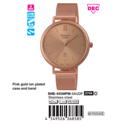 Casio Sheen Nữ SHE-4539PM-5AUDF
