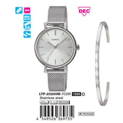 Casio Nữ LTP-2024VM-7CDR