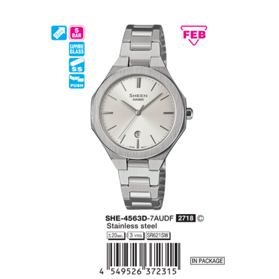 Casio Nữ SHE-4563D-7AUDF