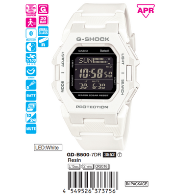 Casio G-Shock GD-B500-7DR