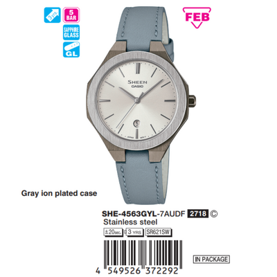 Casio Nữ SHE-4563GYL-7AUDF