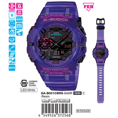Casio G-Shock Nam GA-B001CBRS-6ADR