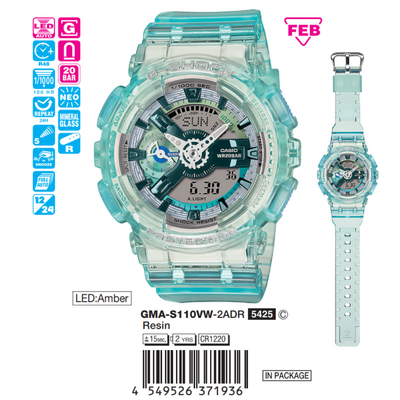 Casio G-Shock Nữ GMA-S110VW-2ADR