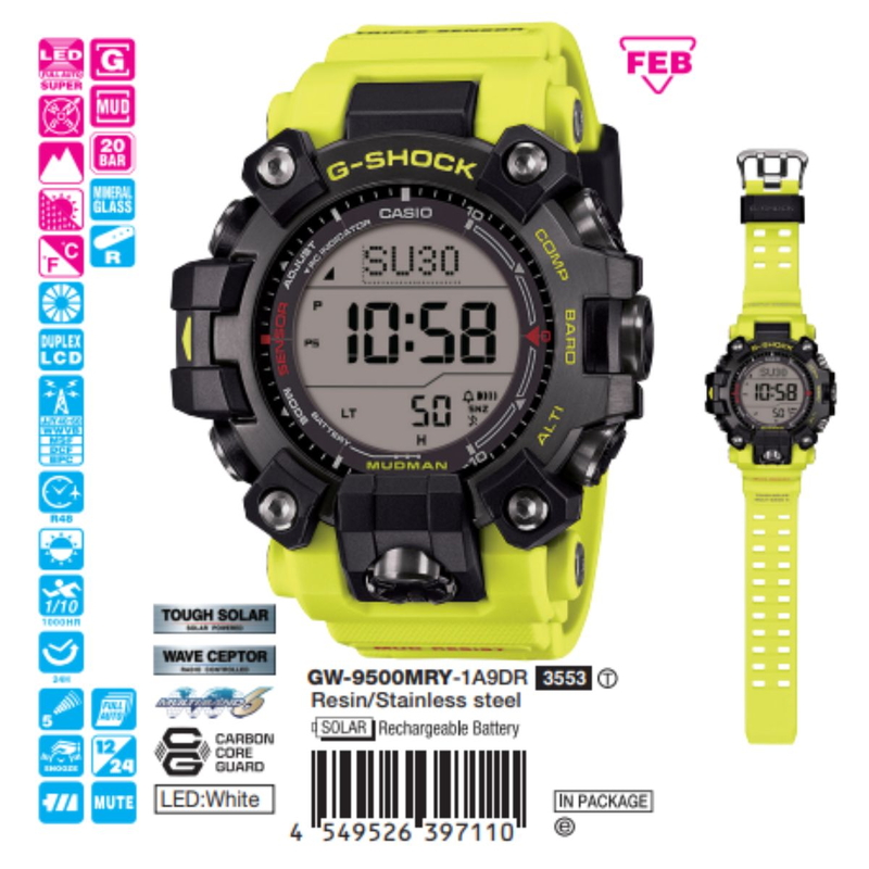 Casio Nam GW-9500MRY-1A9DR